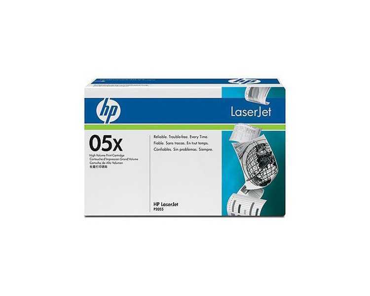 Toner hp laserjet negro ce505x 6.500 pag