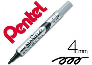Rotulador maxiflo pentel para pizarra blanca color negro