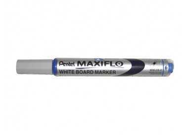 Rotulador maxiflo pentel para pizarra blanca color azul
