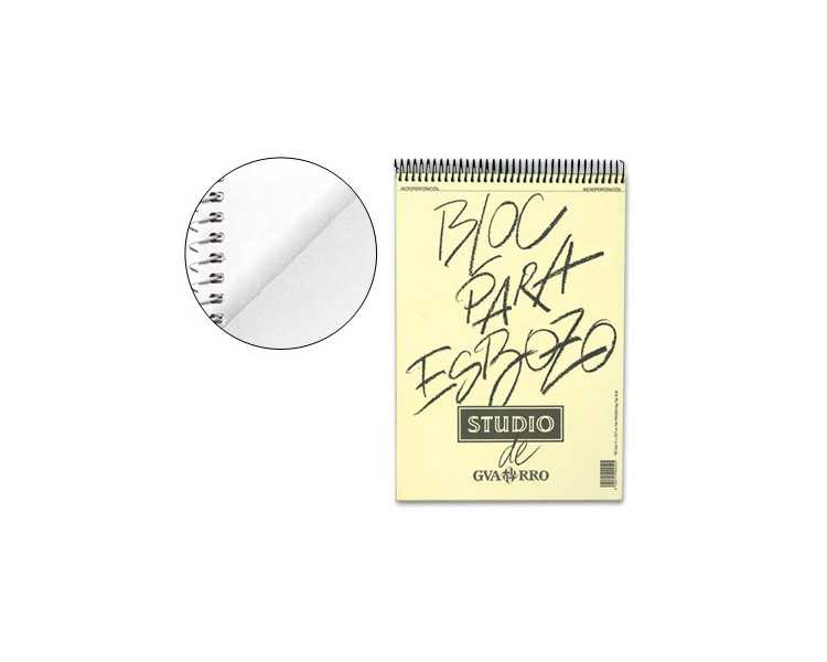 Bloc dibujo esbozos din a3 90 +10 hojas 90g/m2