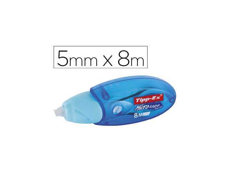 Corrector tipp-ex micro tape twist 5 mm x 8 mt