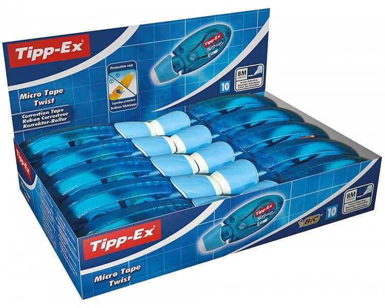 Corrector tipp-ex micro tape twist 5 mm x 8 mt