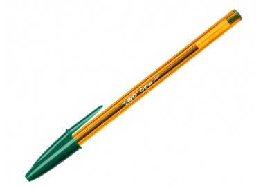 Boligrafo bic cristal punta fina verde