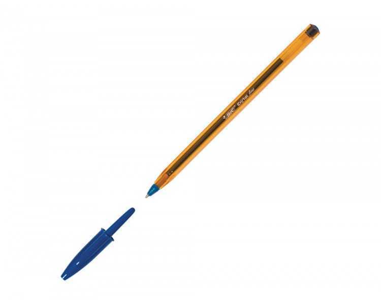 Boligrafo bic cristal punta fina azul