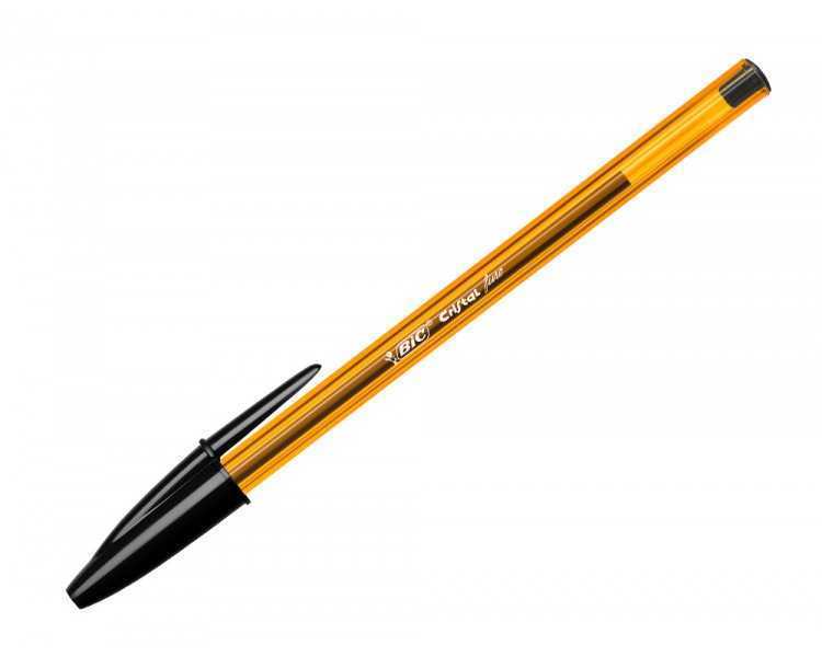 Boligrafo bic cristal punta fina negro