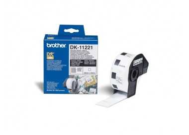 Etiqueta brother dk11221 23x23 mm 1000 etq para impresoras ql