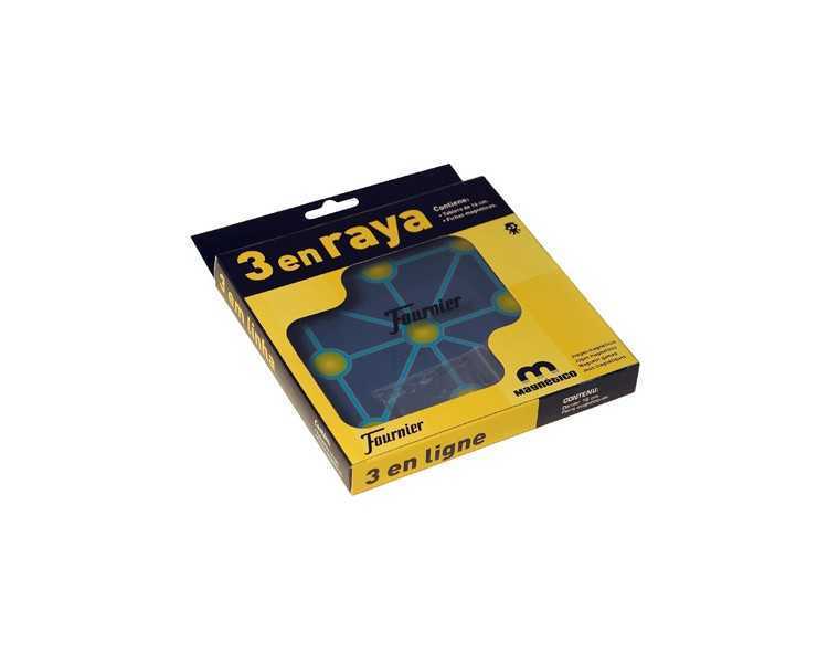 Juegos de mesa tres en raya magnetico 20x16,1x2,5 cm