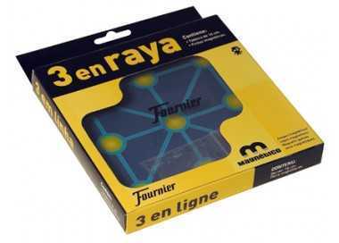 Juegos de mesa tres en raya magnetico 20x16,1x2,5 cm