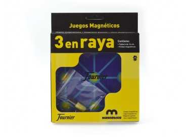 Juegos de mesa tres en raya magnetico 20x16,1x2,5 cm