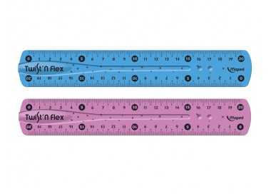 Regla maped plastico flexible 20 cm colores surtidos Regla maped plastico flexible 20 cm colores surtidos