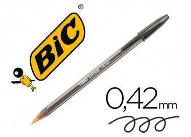 Boligrafo bic cristal x-large tinta negro 1,6 mm