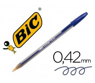 Boligrafo bic cristal x-large tinta azul 1,6 mm