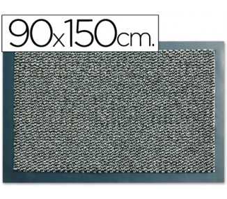 Alfombra fast-paperflow antipolvo lavable gris 90x150 cm