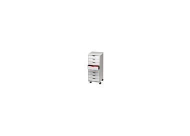 Mueble auxiliar paperflow para oficina 8 cajones en color gris 5x825x382 71,5x31,6x34,3 cm Mueble auxiliar paperflow para oficina 8 cajones en color gris 5x825x382 71,5x31,6x34,3 cm