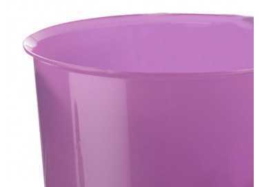 Papelera plastico archivo 2000 violeta translucido 16 litros 290x310 mm