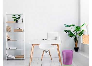 Papelera plastico archivo 2000 violeta translucido 16 litros 290x310 mm