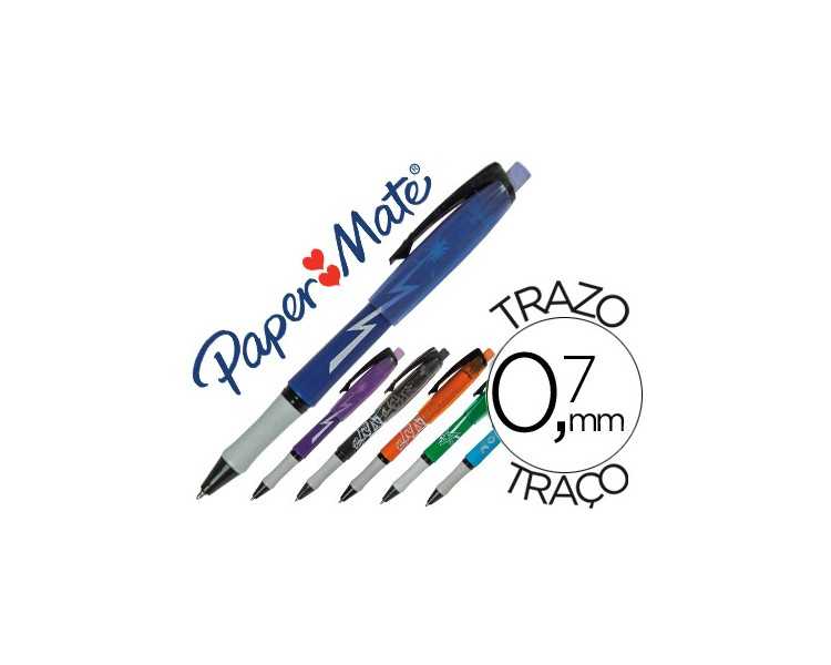 Boligrafo replay max fantasia colores surtidos con goma de borrar
