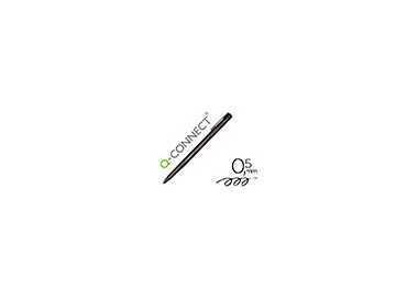 Rotulador q-connect retroproyeccion punta fibra super fina redonda 0.5 mm permanente negro Rotulador q-connect retroproyeccion punta fibra super fina redonda 0.5 mm permanente negro