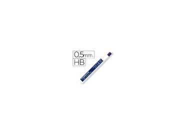 Minas staedtler grafito 0,5 mm hb polo 257 tubo con 12 minas
