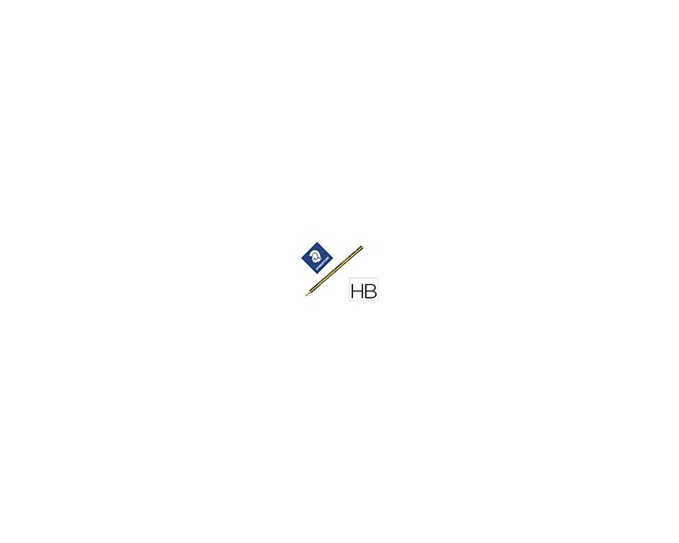Lapices de grafito staedtler triplus slim triangular mina de 2 mm