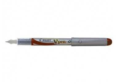 Pluma pilot v pen silver desechable rojo svp-4wr