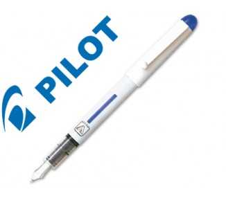Pluma pilot v pen blanco desechable azul svpn-4wl