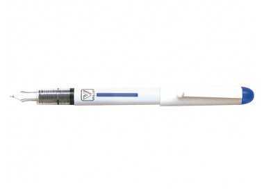 Pluma pilot v pen blanco desechable azul svpn-4wl