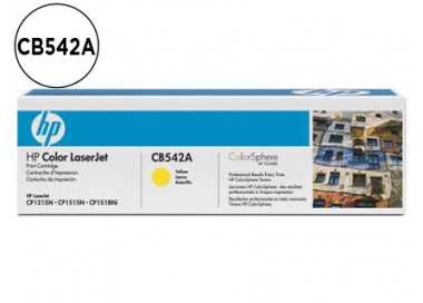 Toner hp cb542a color laserjet cp-1215/cp-1515/cp-1518 amarilo with colorsphere -1.400pag-