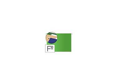 Carpeta colgante liderpapel folio verde