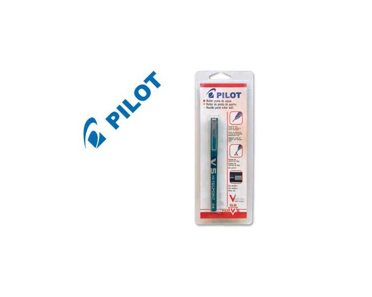 Rotulador pilot v-5 azul blister de 1 unidad