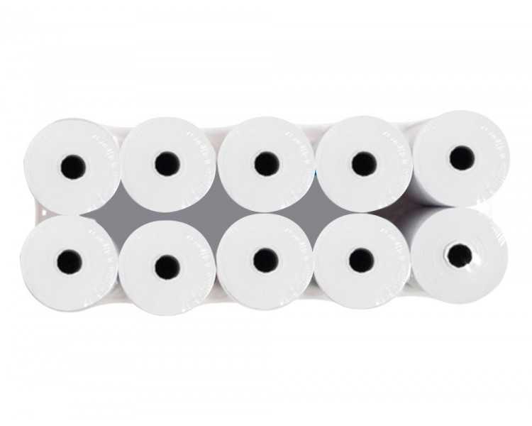 Rollo sumadora q-connect termico 57 mm ancho x 48 mm diametro sin bisfenol a