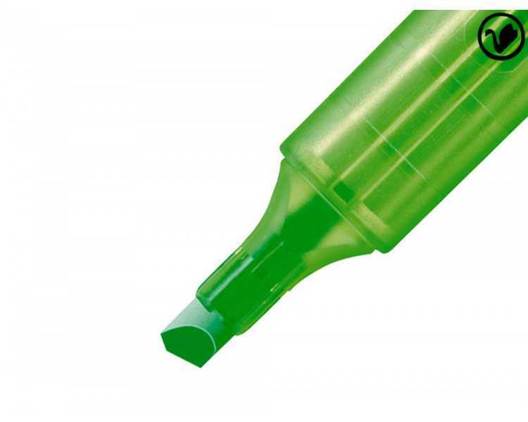 Rotulador stabilo marcador fluorescente swing cool verde