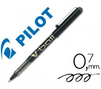 Rotulador pilot roller v-ball negro 0.7 mm