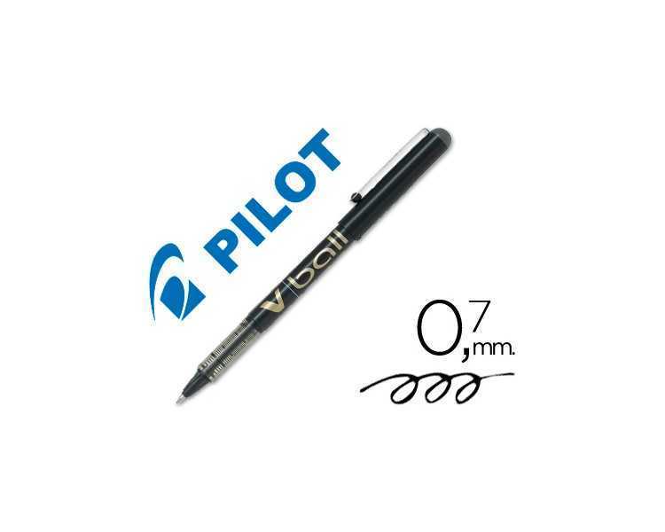 Rotulador pilot roller v-ball negro 0.7 mm