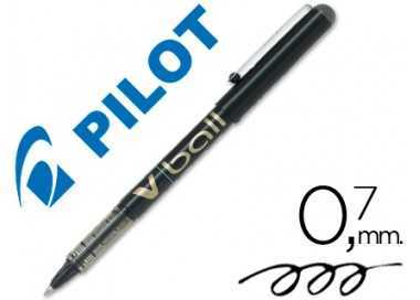 Rotulador pilot roller v-ball negro 0.7 mm