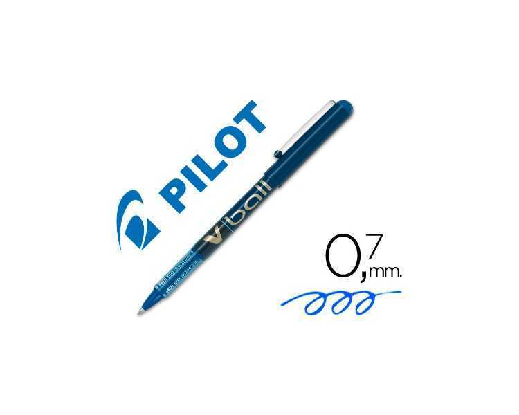 Rotulador pilot roller v-ball azul 0.7 mm
