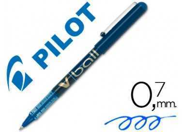 Rotulador pilot roller v-ball azul 0.7 mm