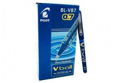 Rotulador pilot roller v-ball azul 0.7 mm