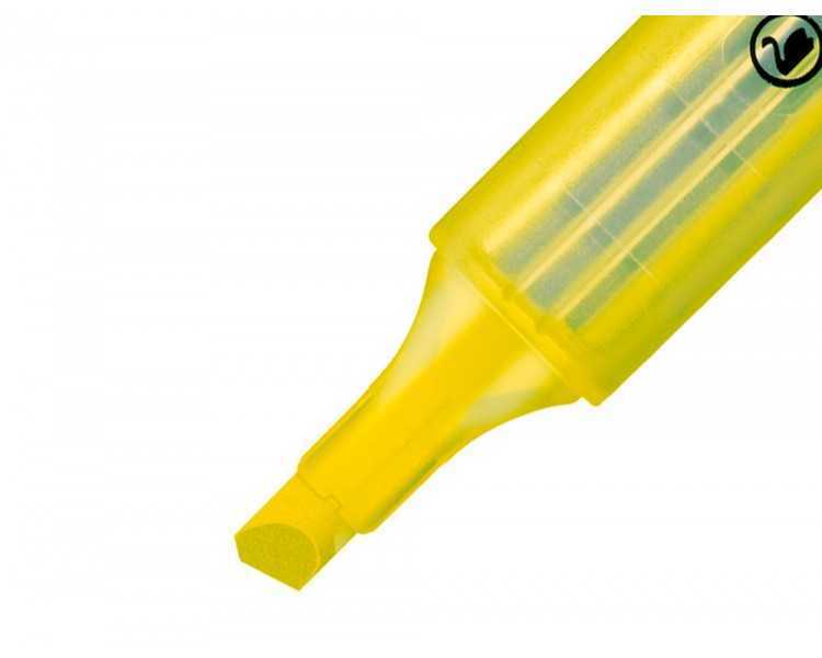 Rotulador stabilo marcador fluorescente swing cool amarillo