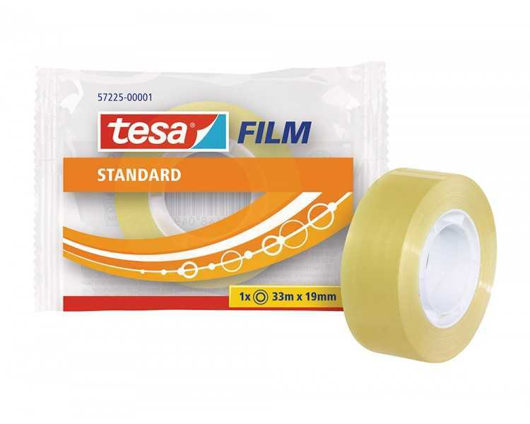 Cinta adhesiva tesa standard 33 mt x 19 mm
