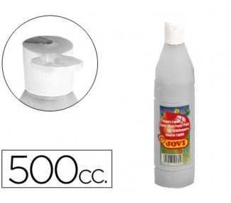 Tempera liquida jovi escolar 500 ml plata