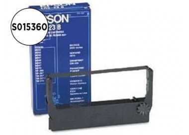 Cinta impresora epson erc-23b negra m-250 250a 255 255a 260 260a 264 265 265a 280 280a av tm-267/267ii