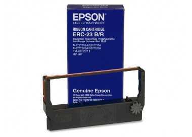 Cinta impresora epson erc-23b negra m-250 250a 255 255a 260 260a 264 265 265a 280 280a av tm-267/267ii