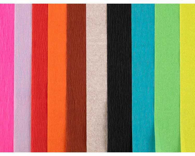 Bloc trabajos manuales liderpapel crespon 240x315mm 10 hojas colores surtidos