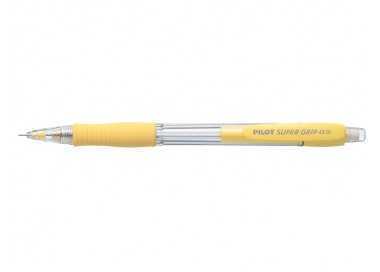 Portaminas pilot super grip amarillo 0,5 mm sujecion de caucho Portaminas pilot super grip amarillo 0,5 mm sujecion de caucho