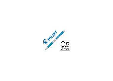 Portaminas pilot super grip celeste 0,5 mm sujecion de caucho