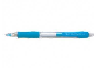 Portaminas pilot super grip celeste 0,5 mm sujecion de caucho