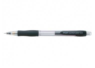 Portaminas pilot super grip negro 0,5 mm sujecion de caucho