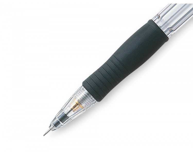 Portaminas pilot super grip negro 0,5 mm sujecion de caucho