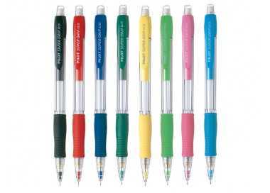 Portaminas pilot super grip negro 0,5 mm sujecion de caucho